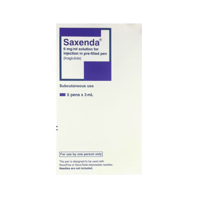 Saxenda 6mg/1ml Pre-Filled Pen 3ml