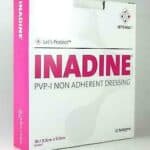 Inadine non Adherant dressing 9.5 9.5 x10