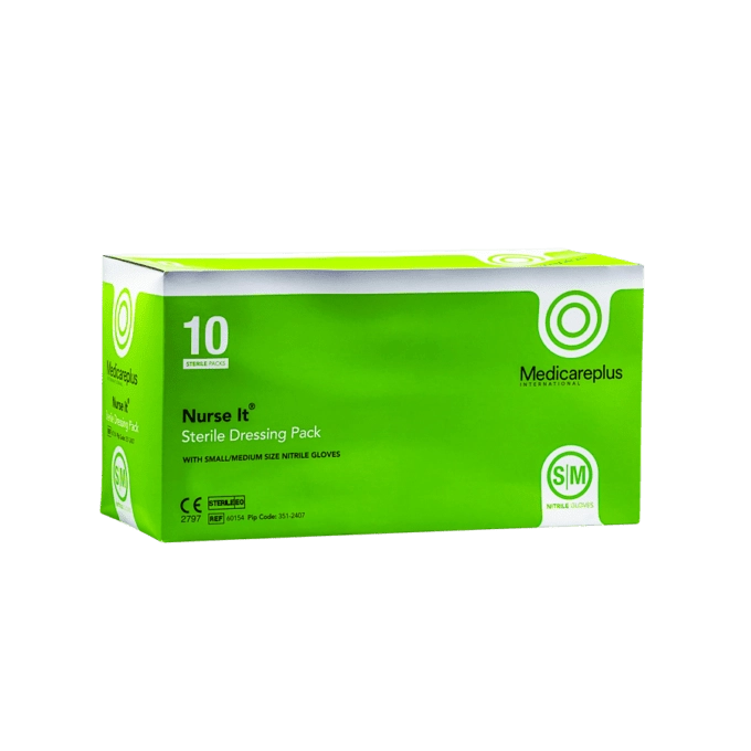 Nurse It Sterile Dressing Pack Small Medium