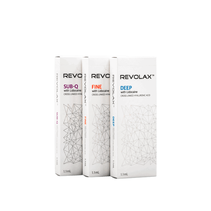 Revolax Dermal Fillers, Deep Fine and Sub-Q