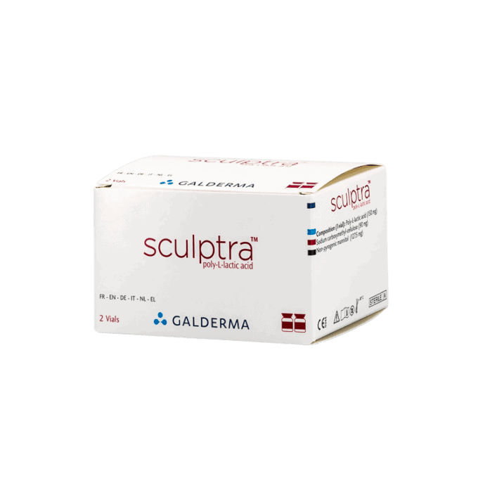 Sculptra poly-l-lacttic acid dermal filler