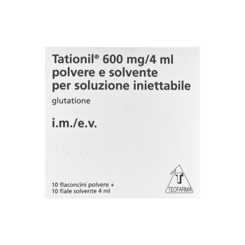 Glutathione (Tationil) 600mg 4ml Powder and Solvent for Solution (10)