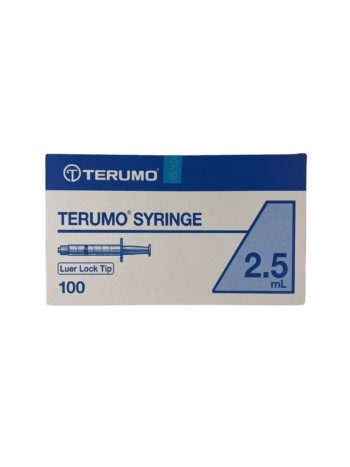 Terumo Luer Lock Syringe 2.5ml (100)