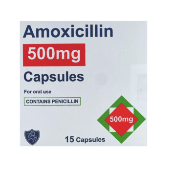 Amoxicillin 500mg Capsules (15)