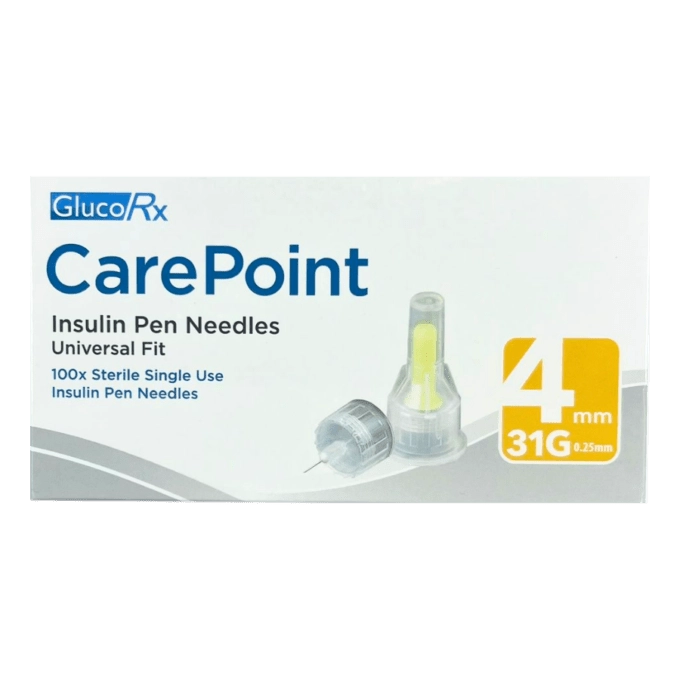 Carepoint Needles 4mm 31G