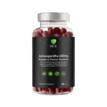 Vit-X Ashwagandha Raspberry Flavour Gummies