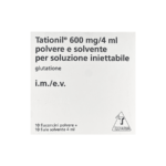 Glutathione (Tationil) 600mg 4ml Powder and Solvent for Solution (10)