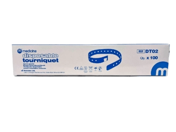 Tourniquet -Single Use/Latex Free (100)