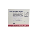 B-D Blunt Fill Needles with Filter 1.5" 18G (100)