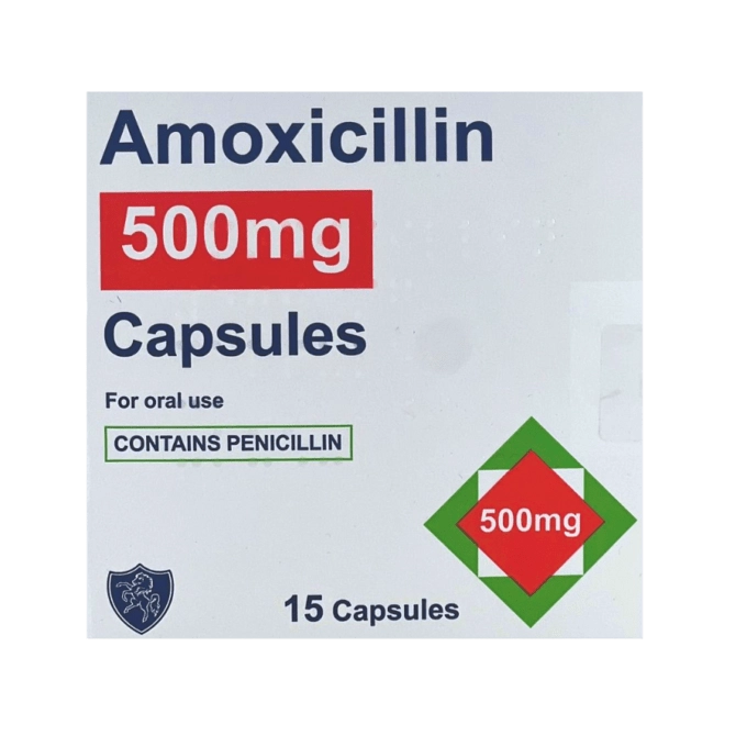 Amoxicillin 500mg Capsules (15)