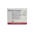 B-D Blunt Fill Safety Needles 1.5" 18G (100)