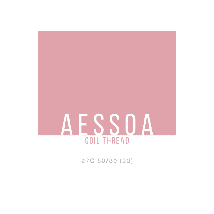 AESSOA Coil Thread 27g 50-80 x20