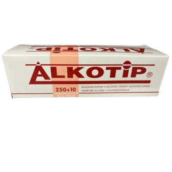 Alkotip Alcohol Pre Injection Swabs (250)