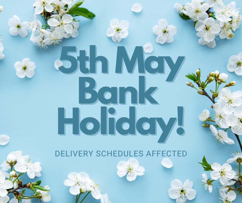Closed May 5th Bank holiday