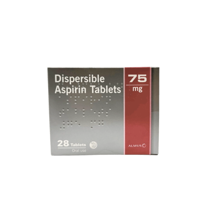 Aspirin tablets 75mg (28)