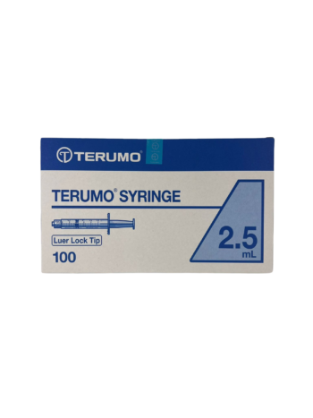 Terumo Luer Lock Syringe 2.5ml (100)