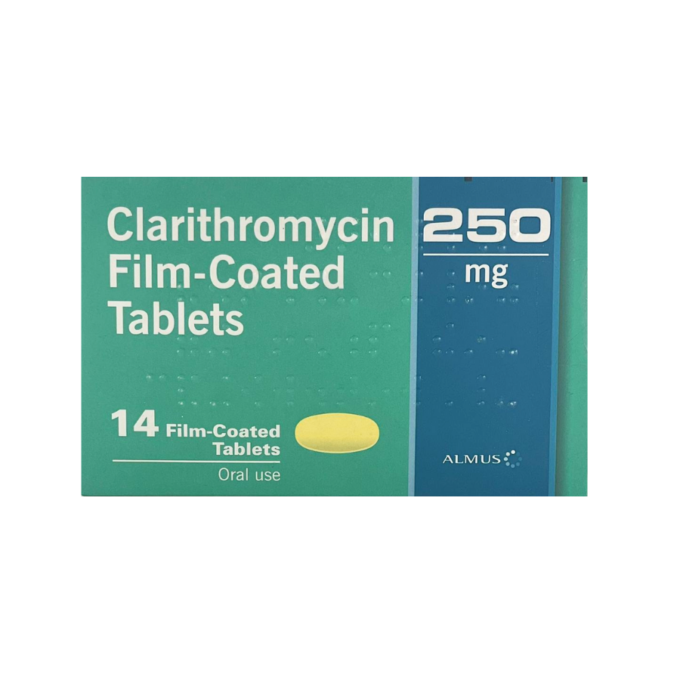 Clarithromycin 250mg (14)