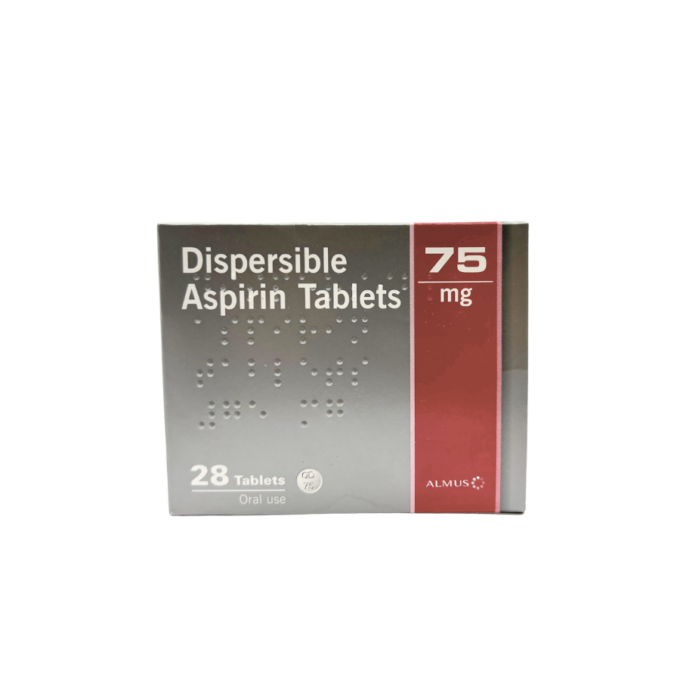 Aspirin tablets 75mg (28)