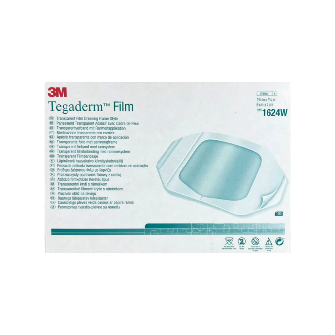 Tegaderm Film Dressing 6cm x 7cm (100)