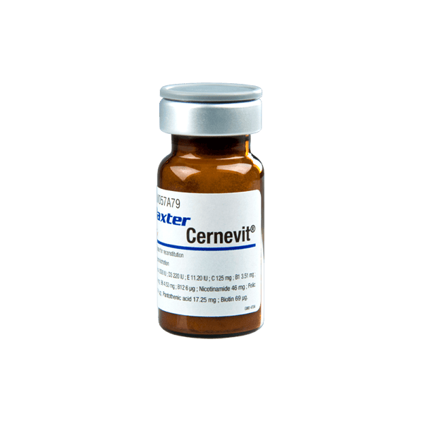 Cernevit powder for solution for infusion or injection