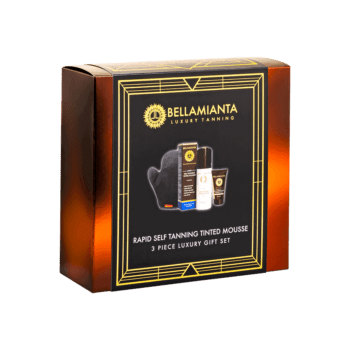 Bellamianta Rapid Self Tanning Tinted Mousse 3 Piece Luxury Gift Set