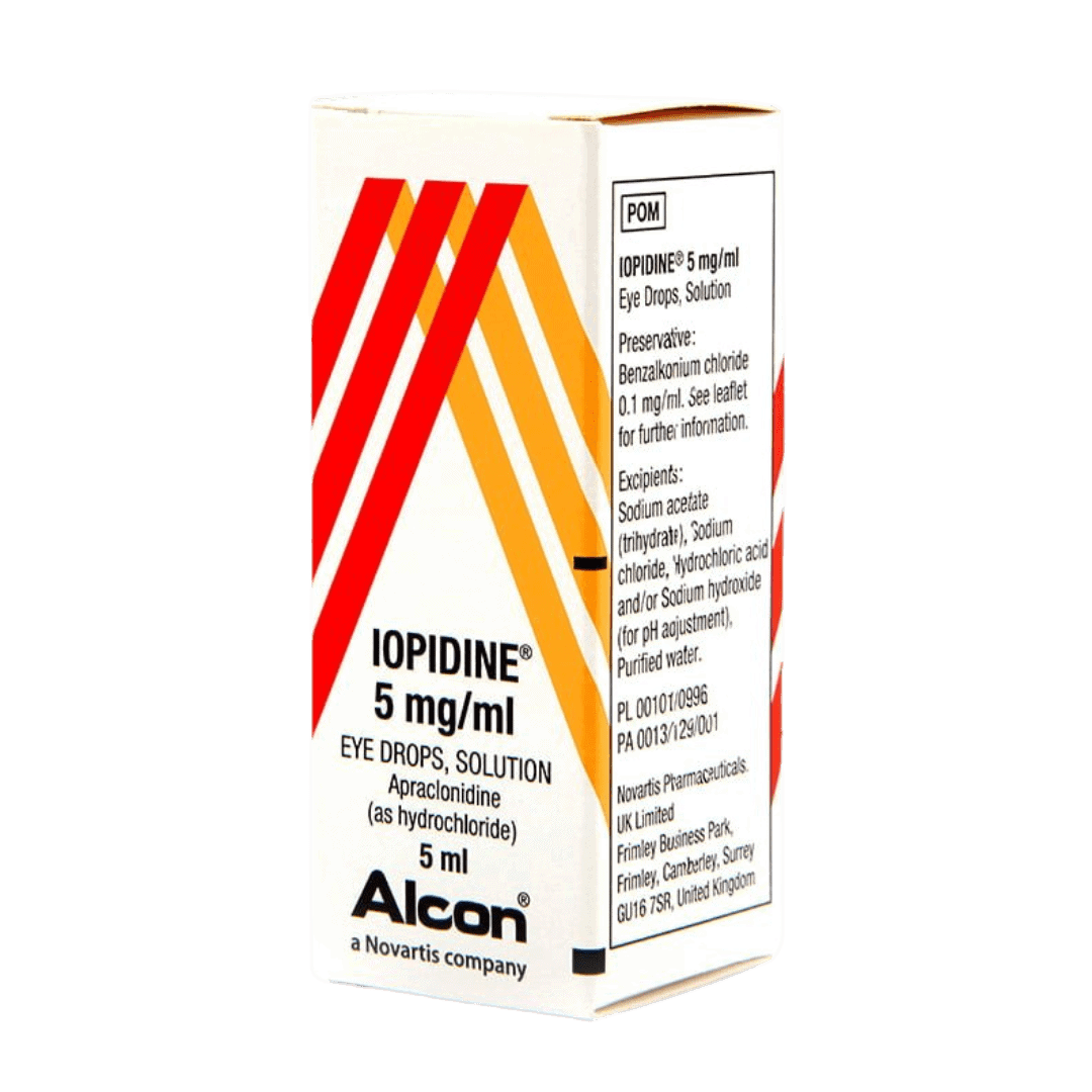 Iopidine 5mg/ml Eye Drops, Solution Teleta Pharma