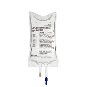 Sodium Chloride 0.9% Intravenous Solution 250 ml