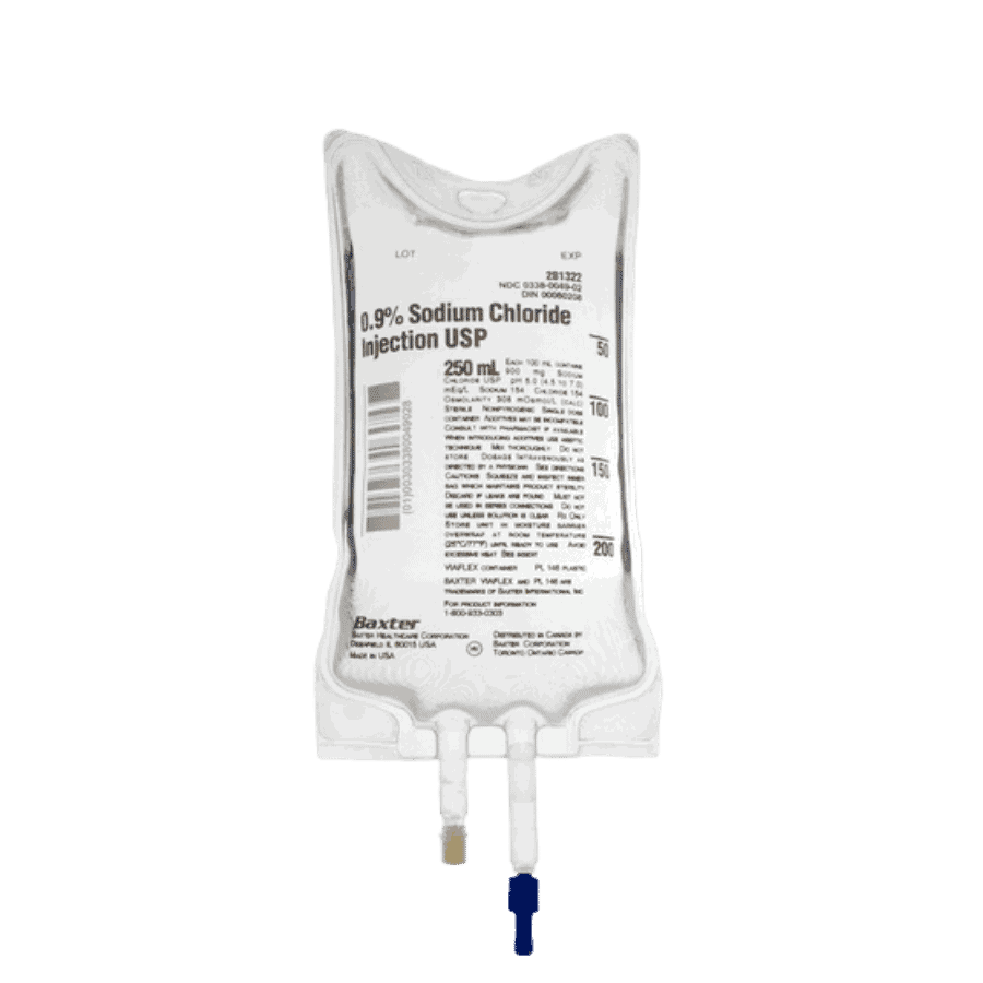 Intravenous bag discount