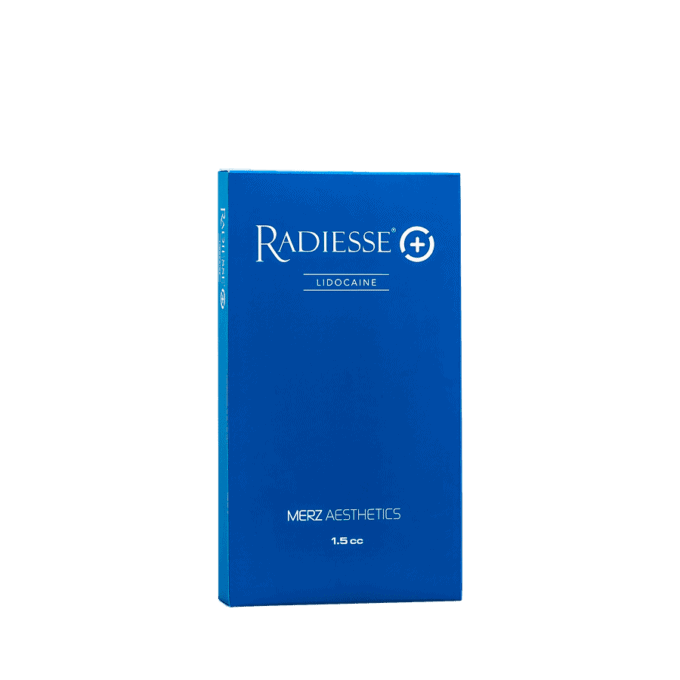 Radiesse dermal filler with lidocaine