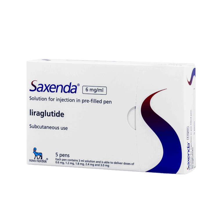 Saxenda 6mg/1ml PreFilled Pen 3ml ( Pack of 5) Teleta Pharma