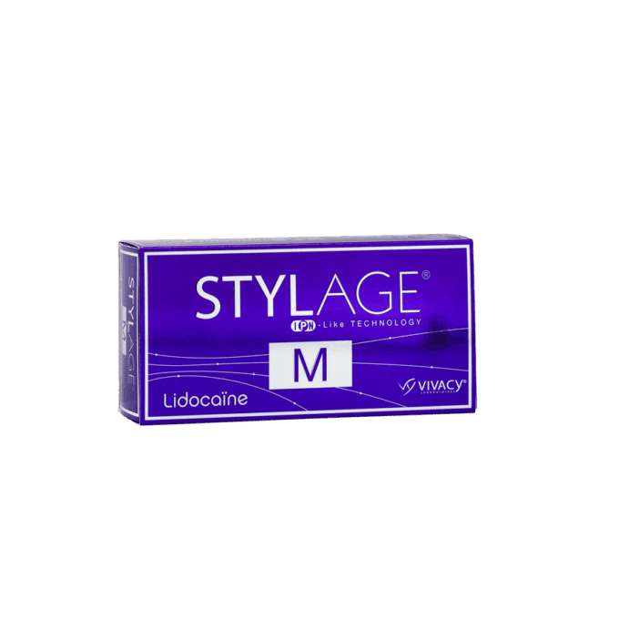 stylage m with lidocaine dermal filler