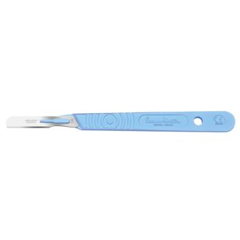 Sterile Disposable Scalpel No.14 Blade with Polystyrene Handle x 10