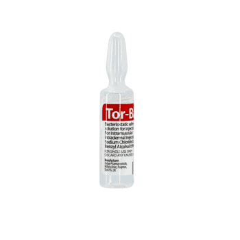 Tor-Bac Bacteriostatic 0.9% Sodium Chloride 5ml Ampoules