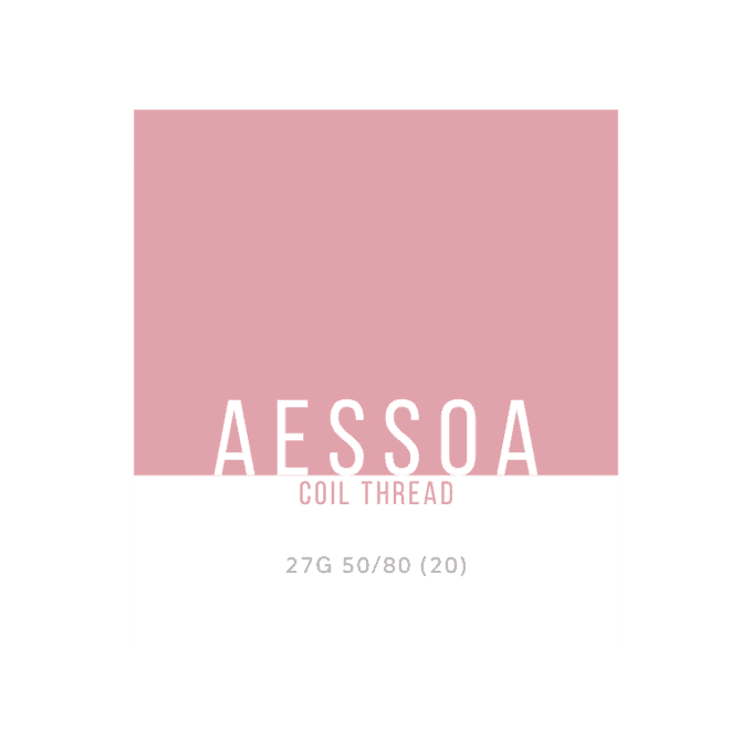 AESSOA Coil Thread 27g 50-80 x20