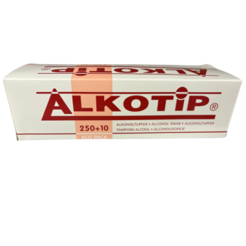 Alkotip Alcohol Pre Injection Swabs (250)