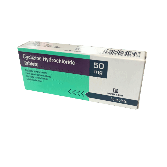 Cyclizine 50mg