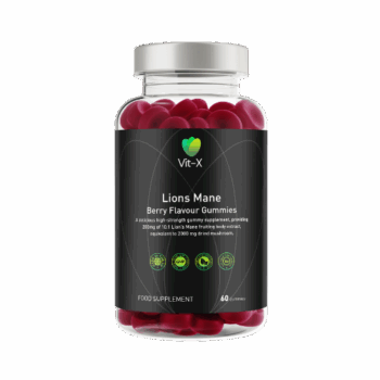 Vit-X Lions Mane Berry Flavour Gummies