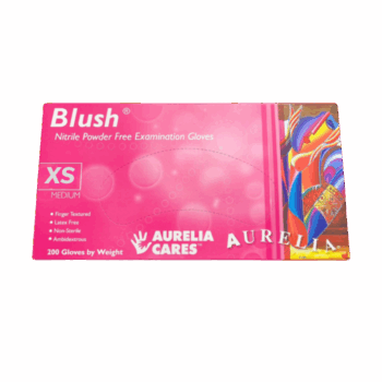 Blush Pink Powder Free, Latex Free Gloves - Extra Small (200)