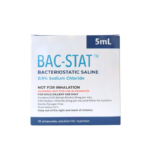 BacStat 0.9% Ampoules (10x5ml)