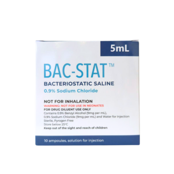 Bacteriostatic 0.9% Ampoules (10x5ml)