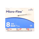 Microfine Insulin Syringes 1ml x 8mm 30G (100)