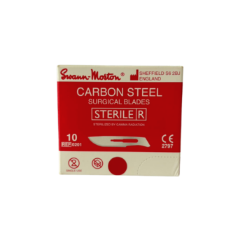 Carbon Steel Sterile Scalpel Blade No.10 (100) *Expires 31/01/2027*